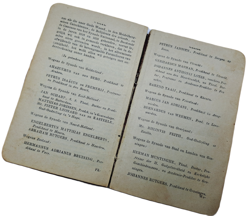 1904 Two Dutch Evangelische Psalm and Gezangen books- Boerwar-see History.