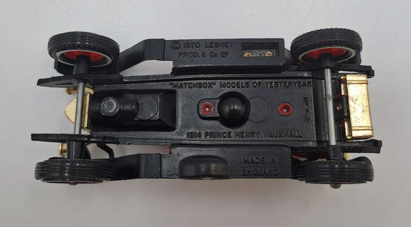 1970 Matchbox No Y-2- 1914 Prince Henry Vauxhall -Models of Yesteryear By Lesney England