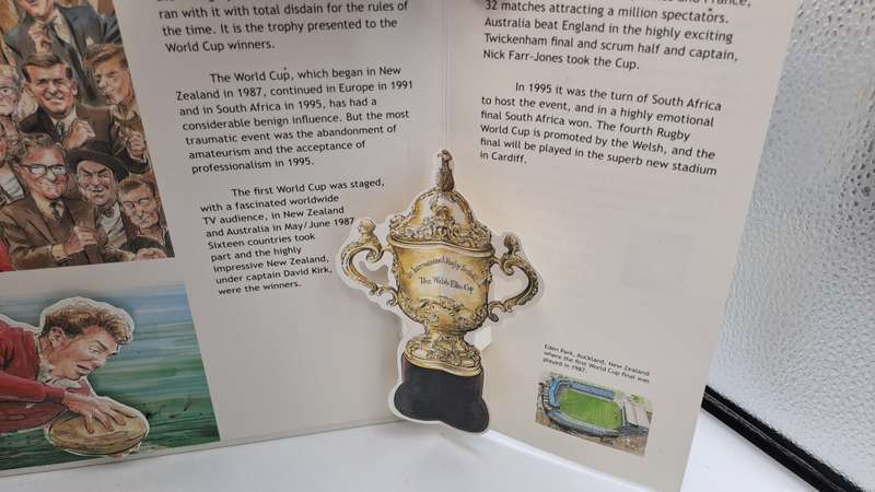 Pre-Owned : Rugby: A Three-Dimensional Tribute to the Sport- Author: Diffley, Sean