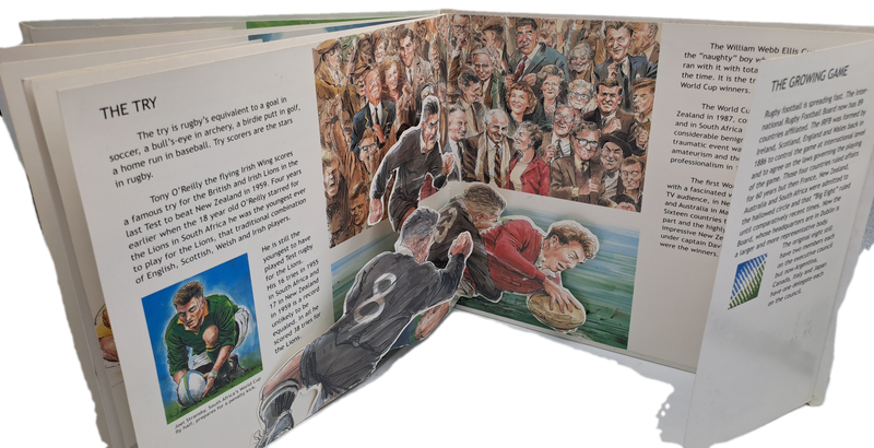 Pre-Owned : Rugby: A Three-Dimensional Tribute to the Sport- Author: Diffley, Sean