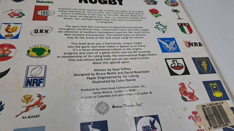 Pre-Owned : Rugby: A Three-Dimensional Tribute to the Sport- Author: Diffley, Sean