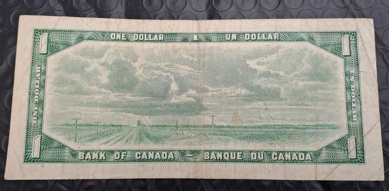 1954  Canada  1 Dollar - Elizabeth II without devil's face
