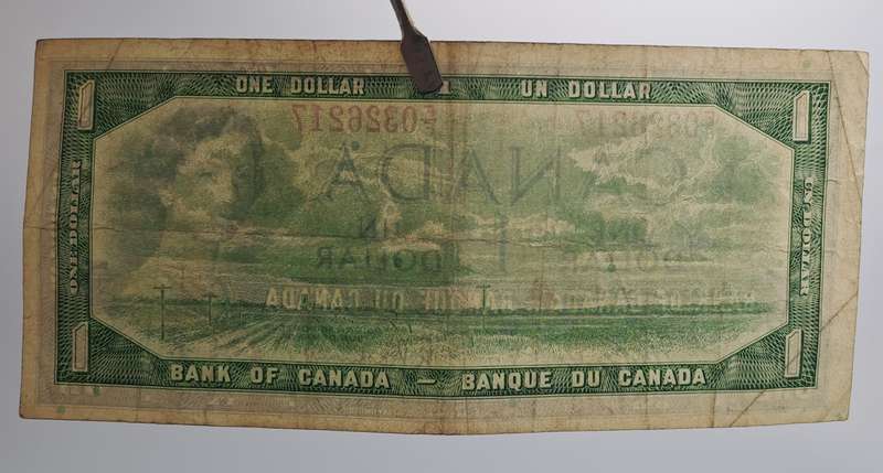 1954  Canada  1 Dollar - Elizabeth II without devil's face