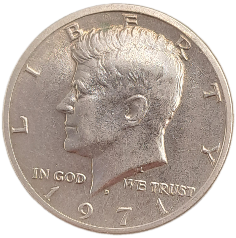 1971 United States  ½ Dollar "Kennedy Half Dollar"