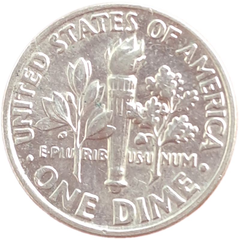 1994 United States  1 Dime "Roosevelt Dime"