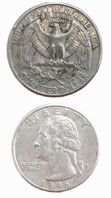 1996 United States  ¼ Dollar "Washington Quarter"