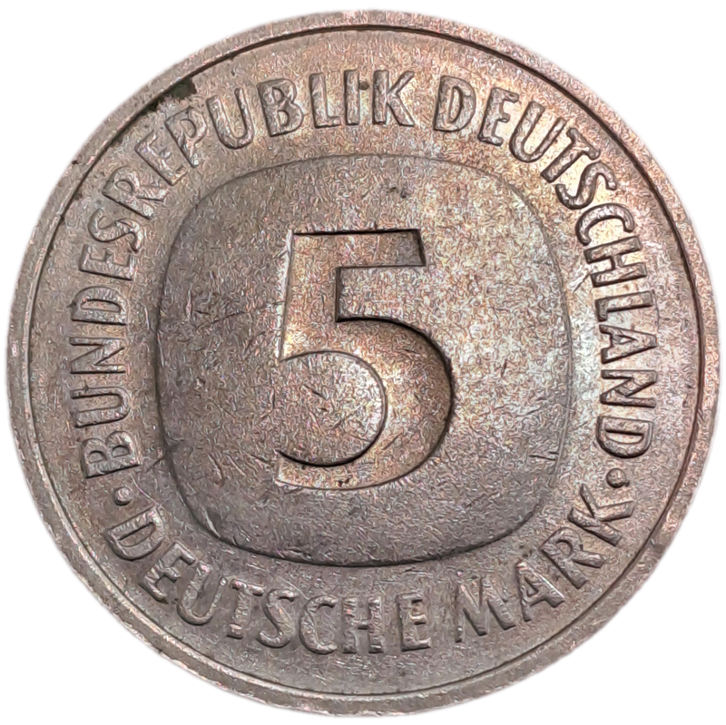 1975 (F) Federal Republic of Germany 5 Mark