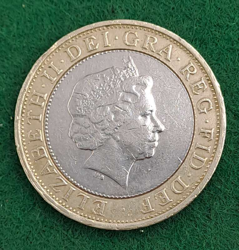 2001 United Kingdom 2 Pounds - Elizabeth II 4th portrait, Technology