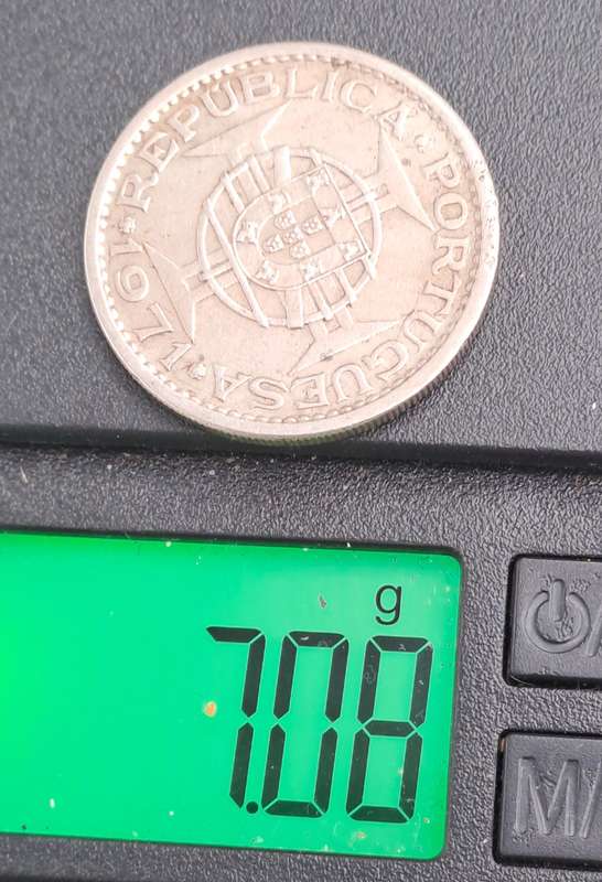 1971 Mozambique 5 Escudos