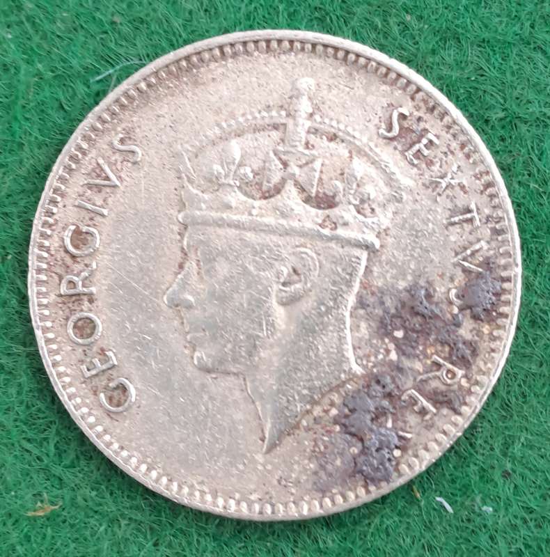 1949 East Africa 50 Cents - George VI