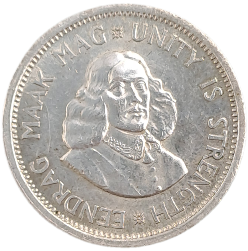 1964 South Africa  (Silver.500) 10 Cents 1st decimal series