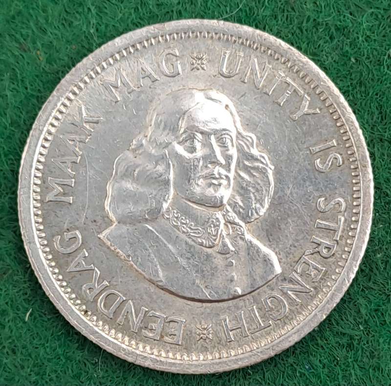 1964 South Africa  (Silver.500) 10 Cents 1st decimal series