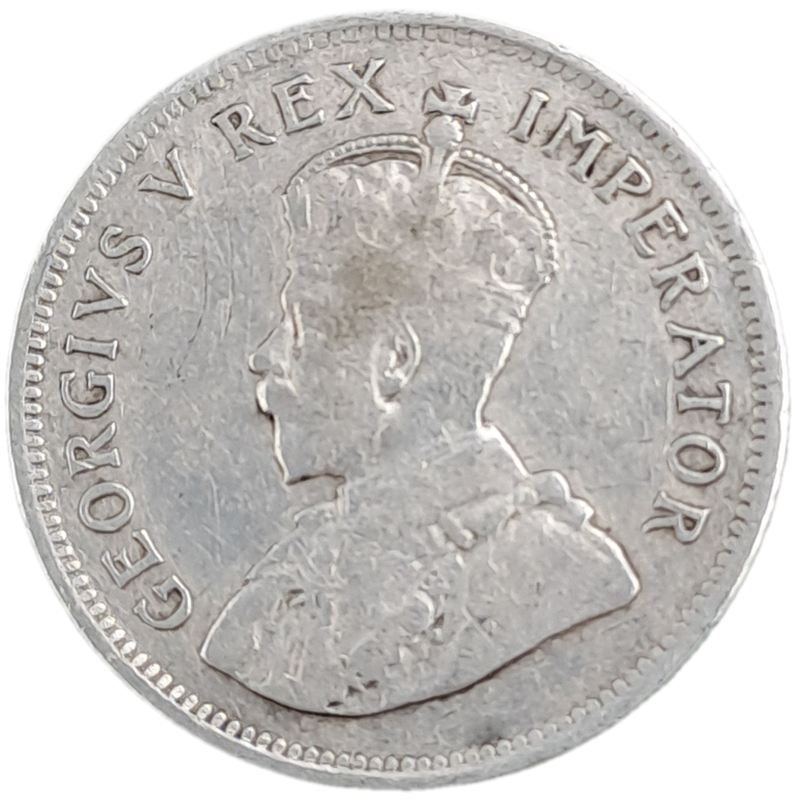 1924 Zuid Afrika (Silver.800) 1 Shilling - George V 1 Shilling