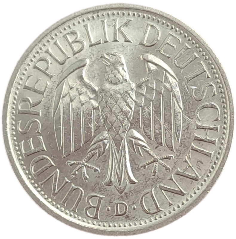 1979 Federal Republic of Germany 1 Mark (D)