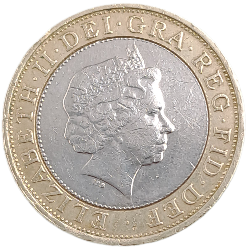 2001 United Kingdom 2 Pounds - Elizabeth II 4th portrait, Technology