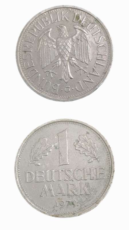 1979(G) Federal Republic of Germany 1 Mark coin