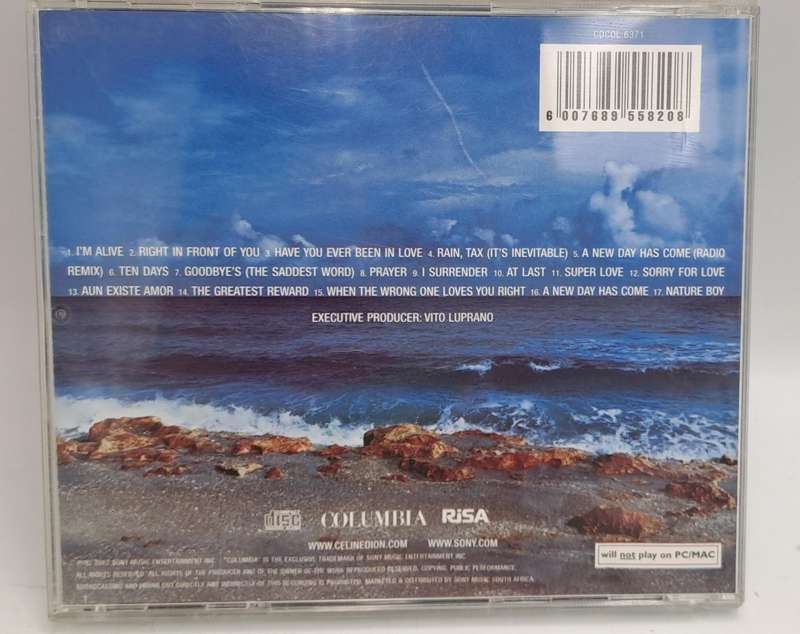 Pre-Owned CD-Celine Dion a new day has come
