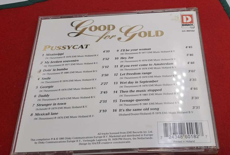 Pre-Owned CD-Pussycat - Good for Gold