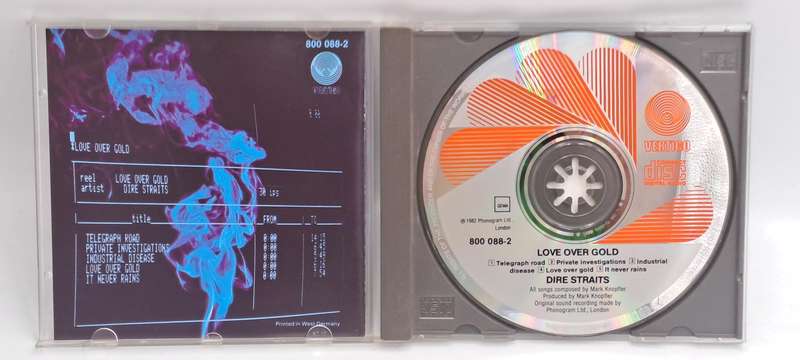 Pre-Owned CD - Dire Straights "Love over Gold"