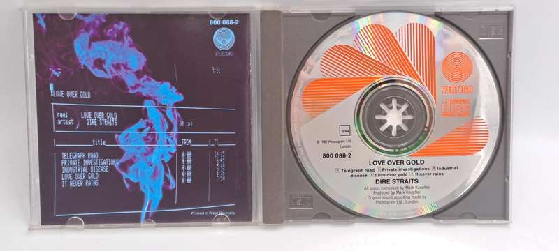 Pre-Owned CD - Dire Straights "Love over Gold"