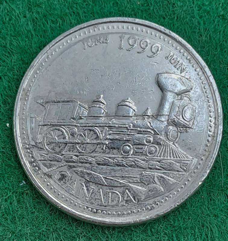 1999 Canada 25 Cents - Elizabeth II June