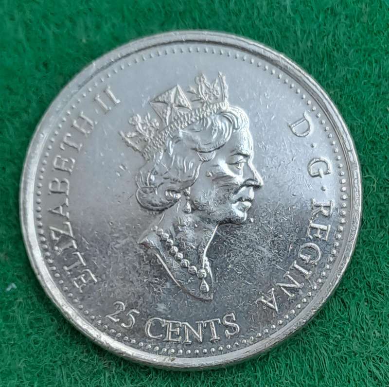 1999 Canada 25 Cents - Elizabeth II June