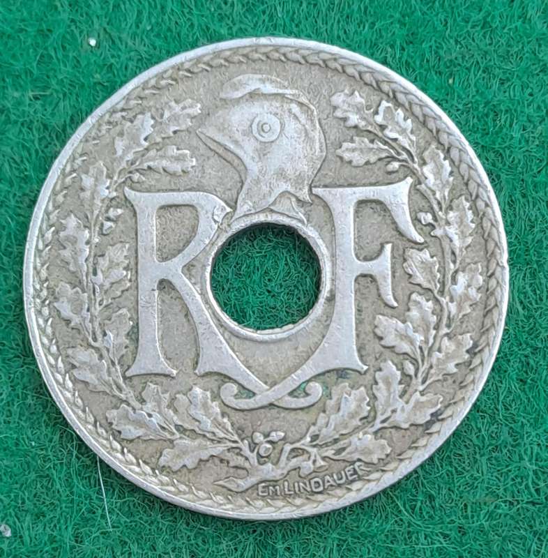 1924 France 25 Centimes
