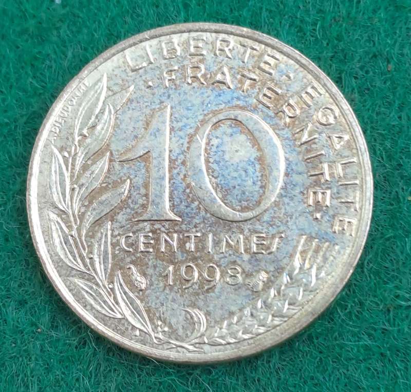 1998 France 10 Centimes
