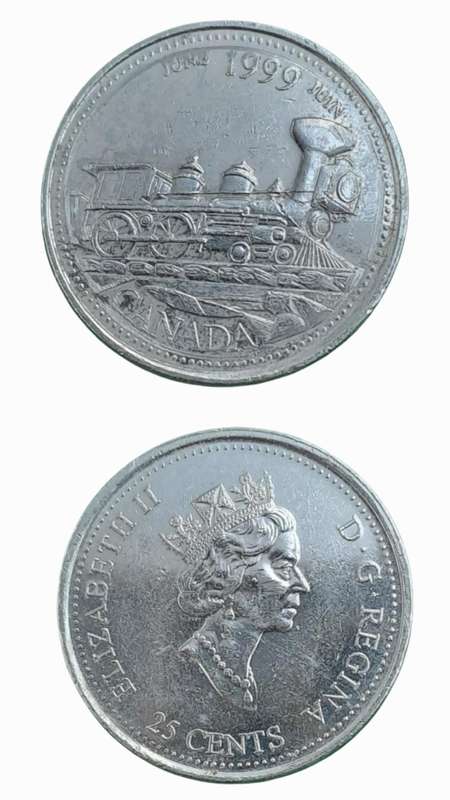 1999 Canada 25 Cents - Elizabeth II June