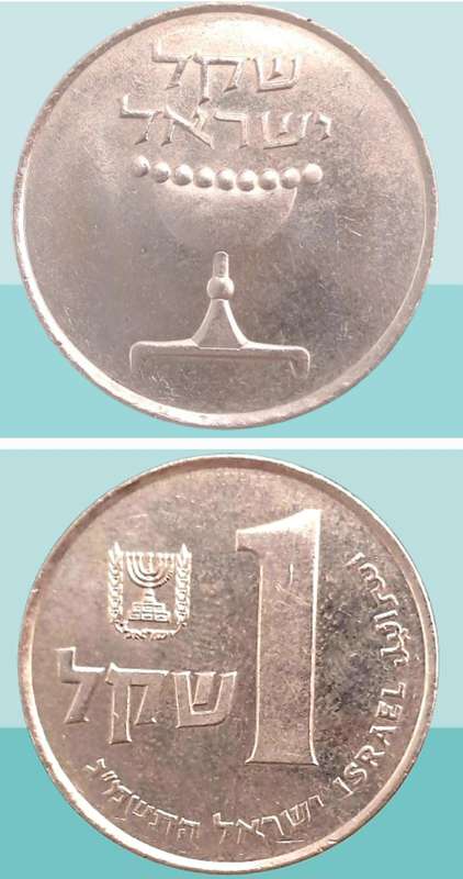 (1981-1985)  Israel 1 sheqel