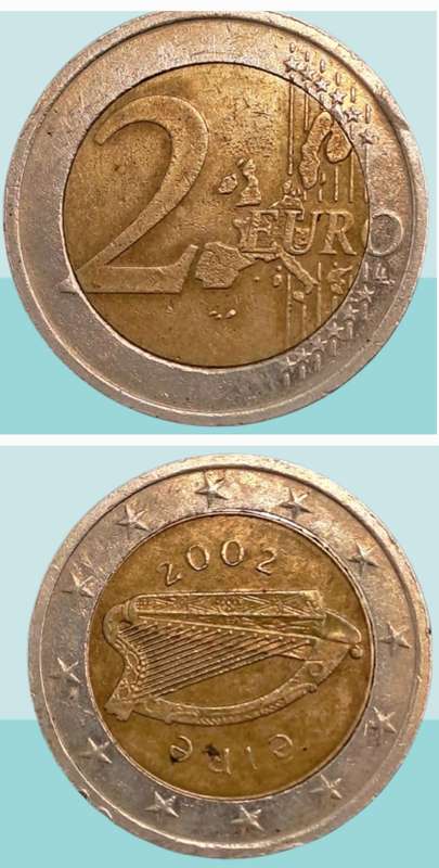 2002 Ireland 2 Euros