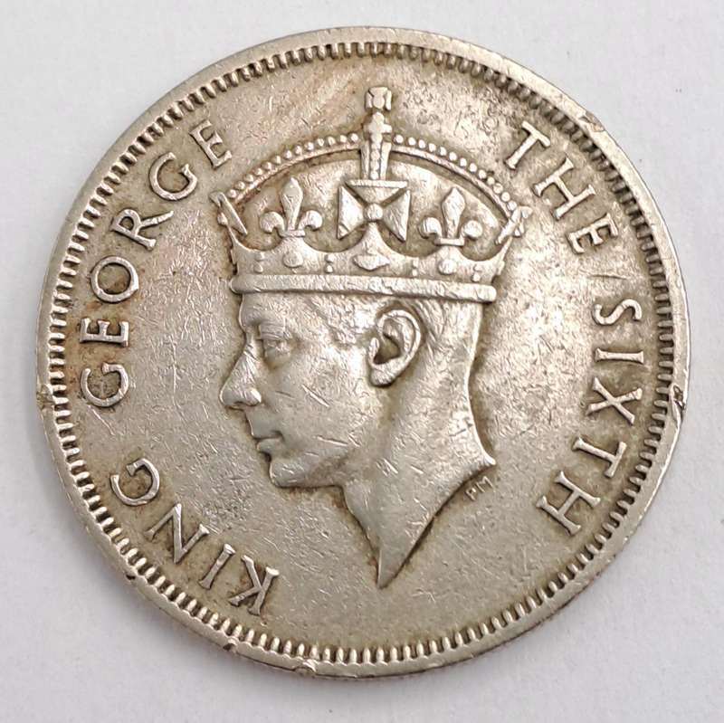 1949 Southern Rhodesia  2 Shillings - George VI