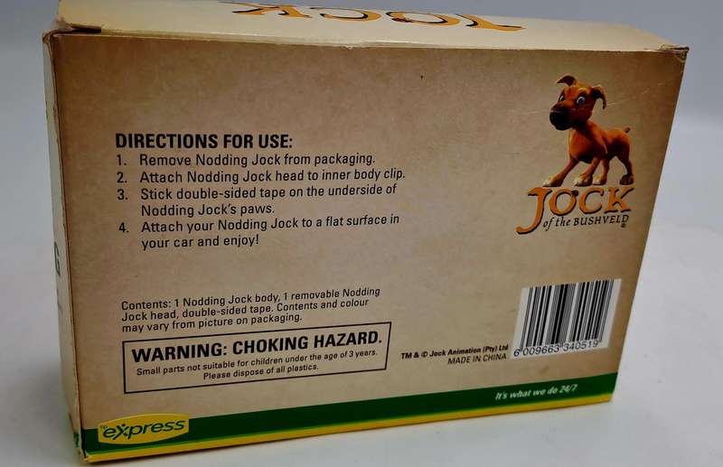 2011 BP Express Jock of the bushveld -Nodding Jock The coolest Car accessory (Movie Promotion)