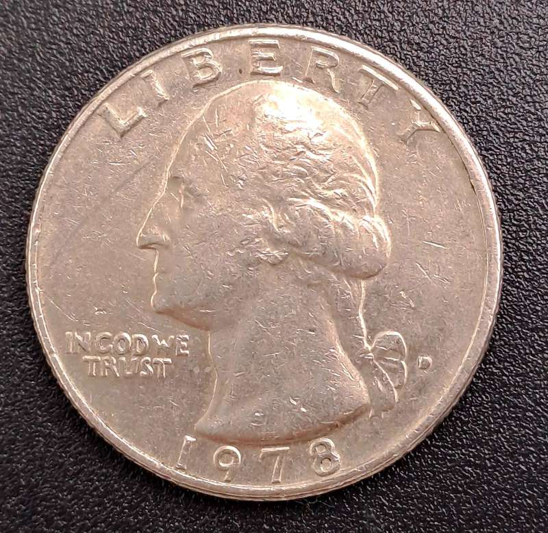 1978 United States of America ¼ Dollar "Washington Quarter"