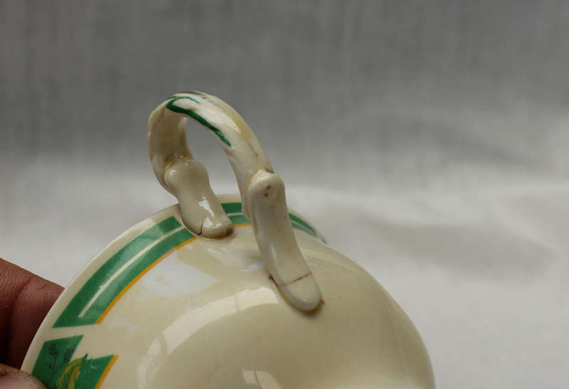 Vintage Grindley Duo - cup 52x92mm saucer 142mm (See Condition)