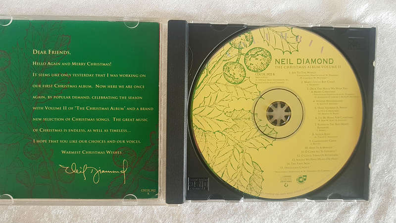 Original CD Neil Diamond Christmas Album Volume 11-1994