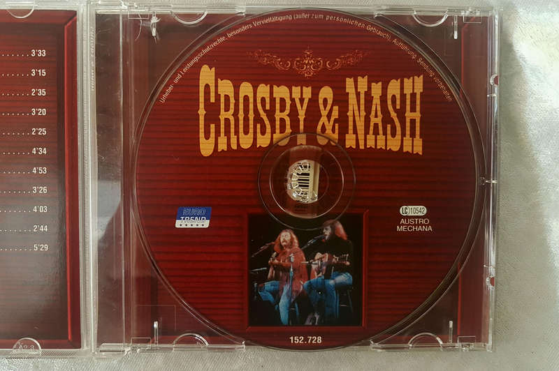 Original CD `CROSBY & NASH`