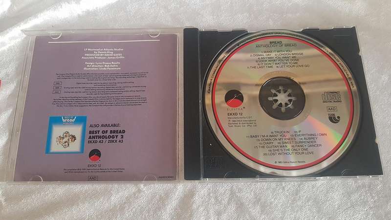 Original CD Anthology Of Bread 1985