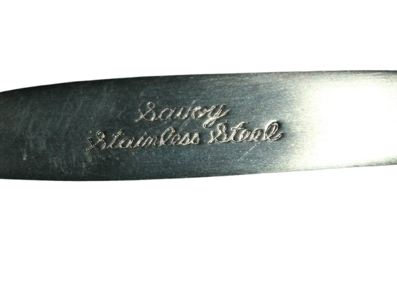 6 pc Boxed set SAVOY cake forks -box 185x183x32mm