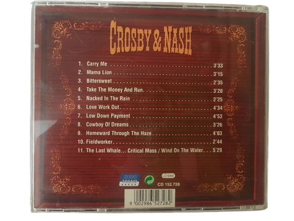 Original CD `CROSBY & NASH`
