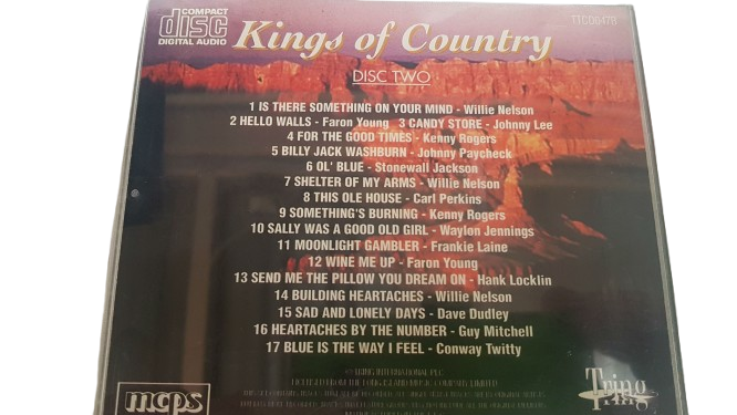 Original CD KINGS OF COUNTRY - Disc Two-