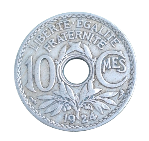 1924 France 10 Centimes