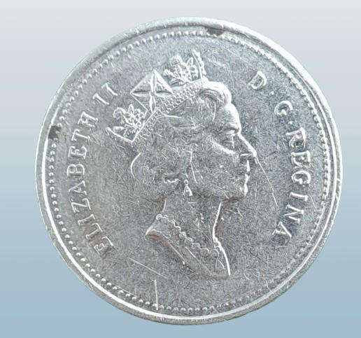 1994 Canada 25 Cents - Elizabeth II 3rd portrait