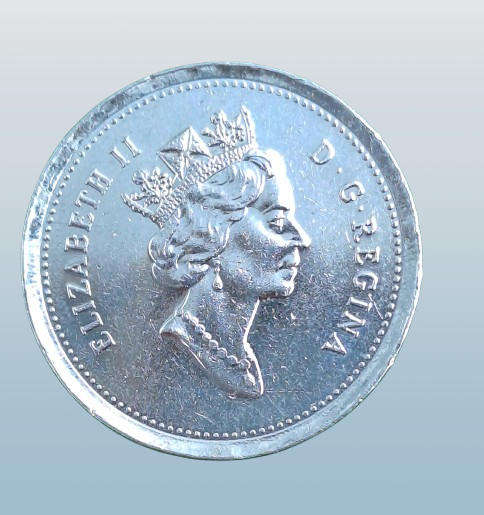 1997 Canada 10 Cents - Elizabeth II 3rd Portrait