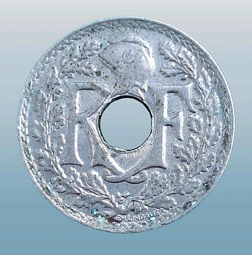 1918 France 5 Centimes