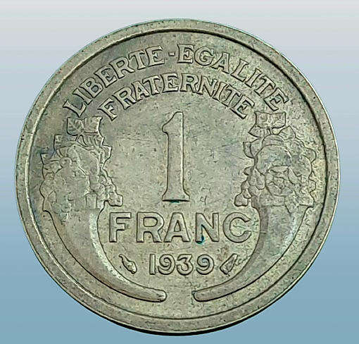 1939 France 1 Franc