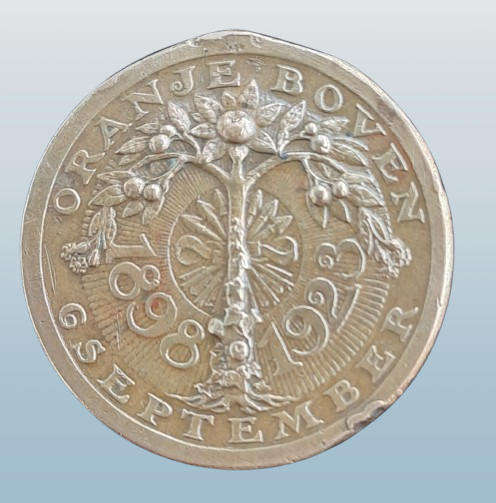 1898-1923 Netherlands Medal - Wilhelmina Silver Jubilee