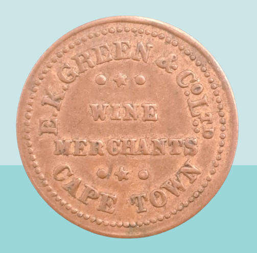 E.K Green & Co Ltd Token Wine Merchants Cape Town