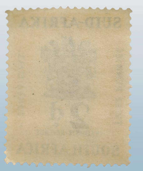 1955 South Africa Union 2 Pence (2d) revenue stamp