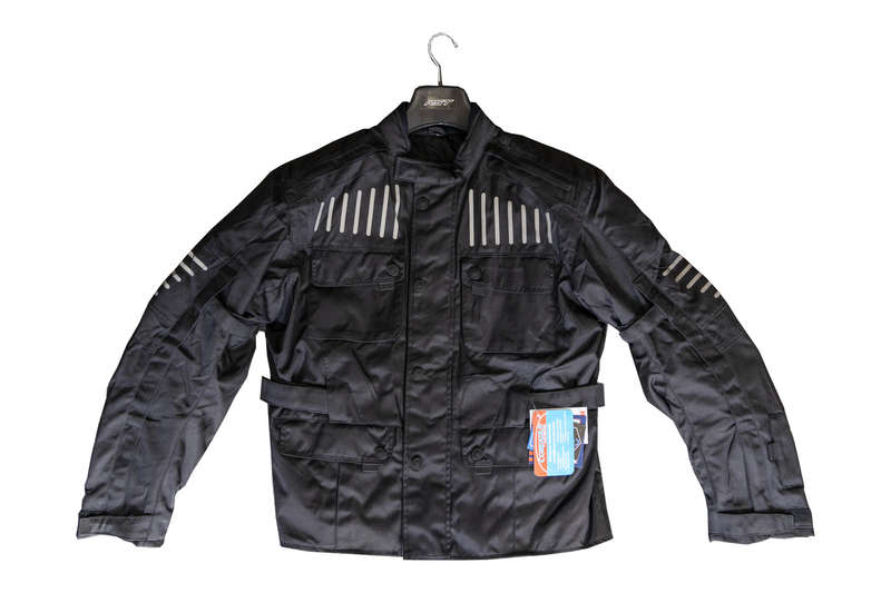 Motorcycle Riding Jacket  Cordura Material, Air vents, Adventure Use